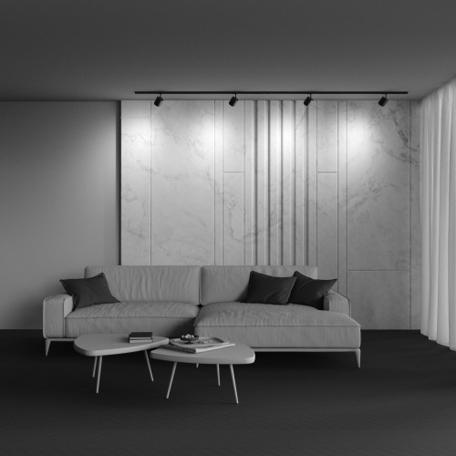 Купить Трековый поворотный светильник Polar Maytoni 12 Вт GX53 черный TR088-1-GX53-B в rum24.ru фото: 7