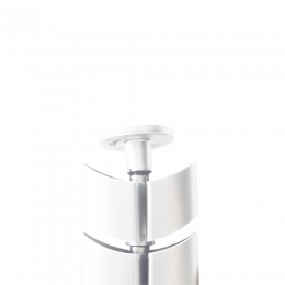 Кабель-канал вертикальный гибкий OvaleDesign, пластик, белый, длина 0.745м DSCDOW