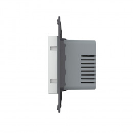 Терморегулятор пола Livolo 16А, сенсорное управление, датчик воздуха, датчик пола 5 м, Серый (механизм) VL-FCQ1-2IPS72