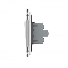 Механический выключатель Livolo 2 клавиши Белый