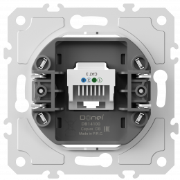 Механизм розетки RJ11 cat.3/ClassE-4, серия DB DB14100