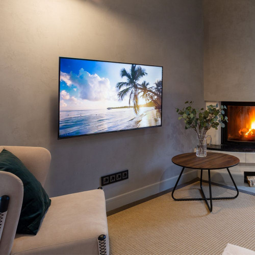 Купить Рамка из металла на 4 поста Аluminium черный алюминий в rum24.ru фото: 3