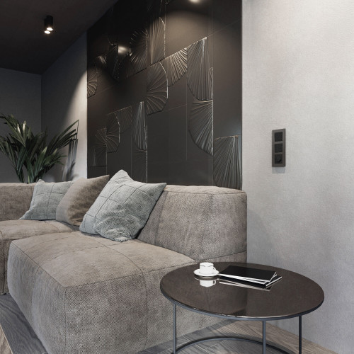 Купить Рамка из поликарбоната на 3 поста Slab бронза софт в rum24.ru фото: 4