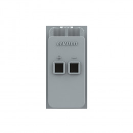 Розетка акустическая на зажимах Livolo, цвет черный (механизм) VL-FCSD-1BPS01