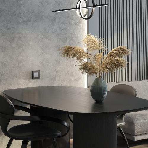 Купить Рамка из поликарбоната на 1 пост Slab бронза софт в rum24.ru фото: 3