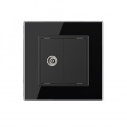 ТВ-розетка LIVOLO черная VL-C791V-12