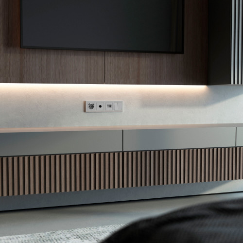 Купить Рамка из поликарбоната на 4 поста Stark серебряный в rum24.ru фото: 2