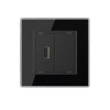 Купить Розетка USB LIVOLO с блоком питания 5В 2.1А черная VL-C791USB-12 в rum24.ru фото: 2