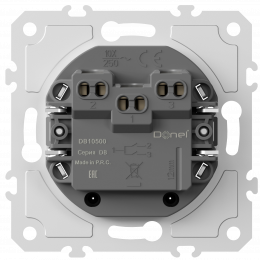 Механизм выключателя Donel В2 (простого), 10A 250В~, серия DB DB10500