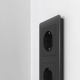 Рамка из акрила на 2 поста Acrylic черный