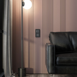 Рамка из акрила на 2 поста Acrylic черный