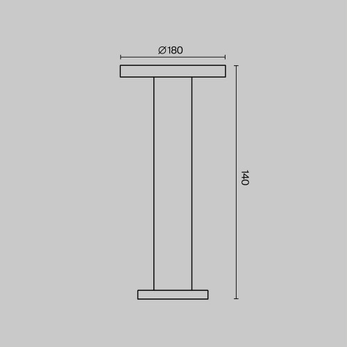 Купить Ландшафтный светильник Wald 3000 12W IP65 Графит Maytoni O420FL-L12GF в rum24.ru фото: 6