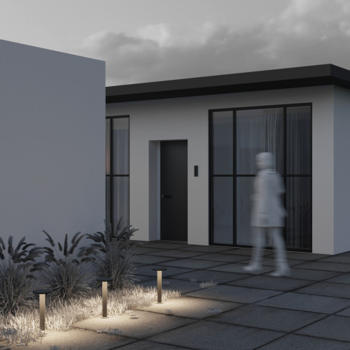 Купить Ландшафтный светильник Wald 3000 12W IP65 Графит Maytoni O420FL-L12GF в rum24.ru фото: 5