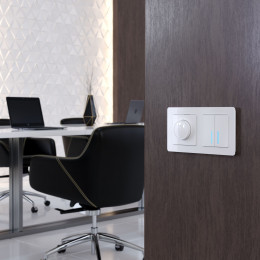 Рамка из акрила на 2 поста Acrylic белый