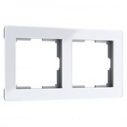 Рамка из акрила на 2 поста Acrylic белый