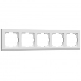 Рамка из поликарбоната на 5 постов Stark белый