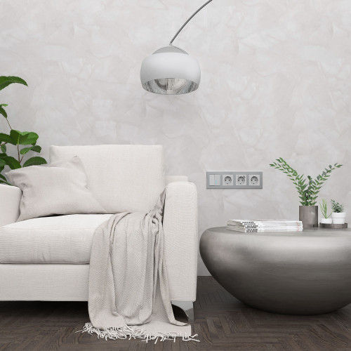 Купить Рамка из металла на 4 Аluminium алюминий в rum24.ru фото: 2