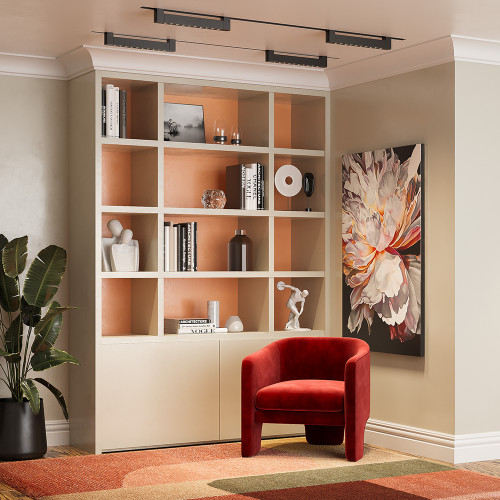 Купить Трековый поворотный светильник Points Maytoni 10 Вт 3000К 33 см черный TR010-1-10W3K-M-B в rum24.ru фото: 8