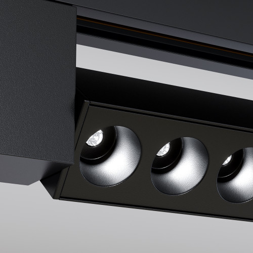 Купить Трековый поворотный светильник Points Maytoni 10 Вт 4000К 33 см черный TR010-1-10W4K-M-B в rum24.ru фото: 3