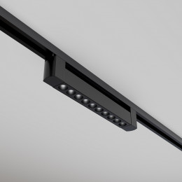 Трековый поворотный светильник Points Maytoni 10 Вт 3000К 33 см черный TR010-1-10W3K-M-B
