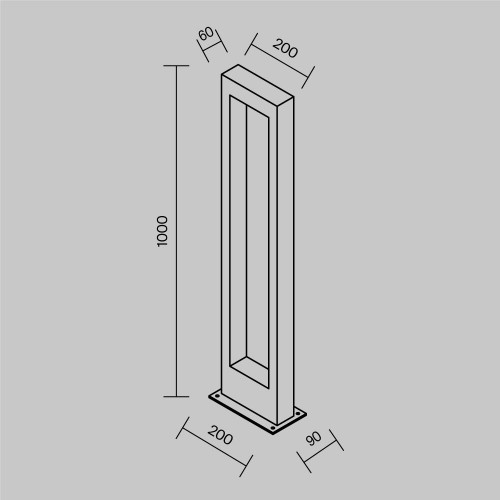 Купить Ландшафтный светильник Bonn 3000 10W IP65 Графит Maytoni O425FL-L10GF в rum24.ru фото: 6