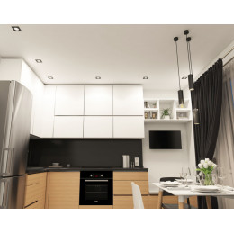 Встраиваемый светильник Denkirs DK3071-BK+WH