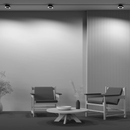 Трековый светильник Rim Maytoni 12 Вт 3000 TR044-1-12W3K-B