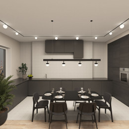 Светильник на шине Denkirs DK8055-BK