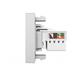 Розетка компьютерная LIVOLO RJ-45 серая BB-C7-1C-15 (механизм)