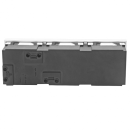 Розетка 3х2К+З нем.ст., 45 гр., с з/ш, бел. (135х45мм), серия (тип) DF6 DF6D3W