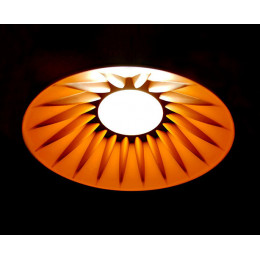 Подвесной светильник ITALLINE IT03-1430 black/orange