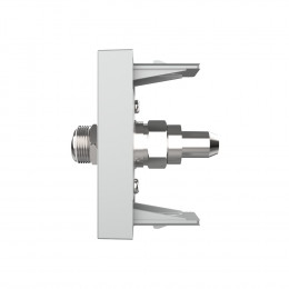 Спутниковая SAT-розетка LIVOLO серая BB-C7-1ST-15 (механизм)