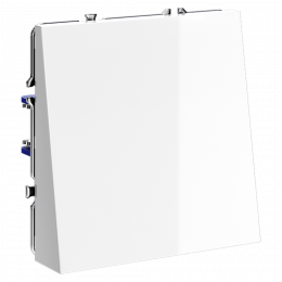 Вывод кабеля VOLTUM S70, (белый глянцевый) VLS080201