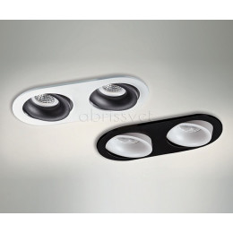 Встраиваемый светильник ITALLINE DE-2002 black (Последний)