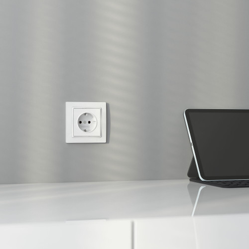 Купить Рамка из поликарбоната на 1 пост Snabb Basic белый в rum24.ru фото: 3