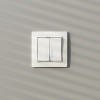 Купить Рамка из поликарбоната на 1 пост Snabb Basic белый в rum24.ru фото: 2