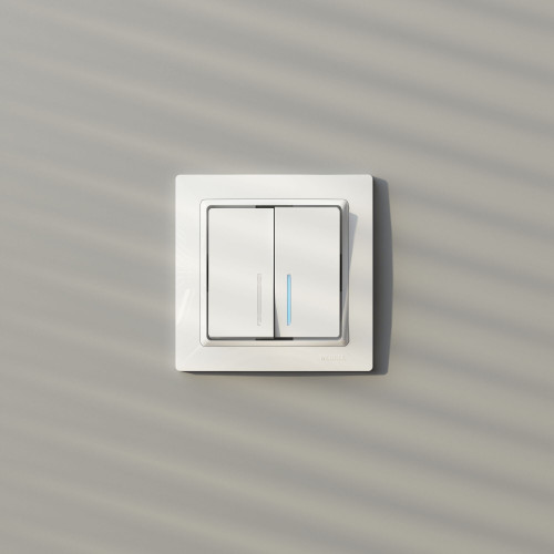 Купить Рамка из поликарбоната на 1 пост Snabb Basic белый в rum24.ru фото: 2