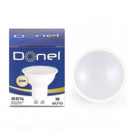 Светодиодная лампа Donel GU10 7W 3000K MR16 220-240 560Lm 110° Dim Triac DN03002W7GU10Dim