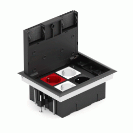 Лючок в пол на 8 модулей DFB8