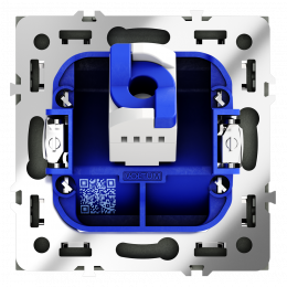 Розетка компьютерная встраиваемая VOLTUM S70 RJ45 кат.6, (титан) VLS060106