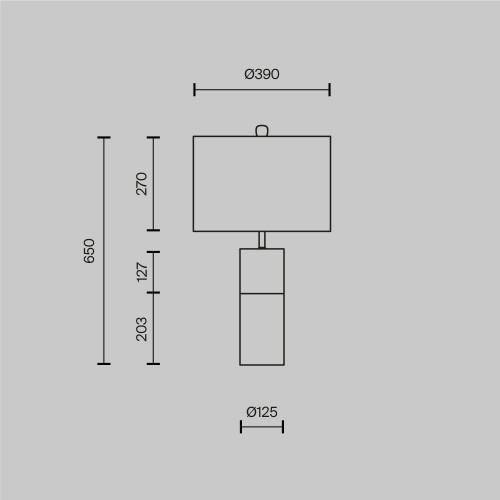 Купить Настольный светильник Bianco в rum24.ru фото: 4