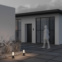 Ландшафтный светильник Willis  60W IP54 Черный Maytoni O418FL-01B