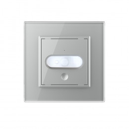 Датчик движения Livolo с сенсорным выключателем Серый