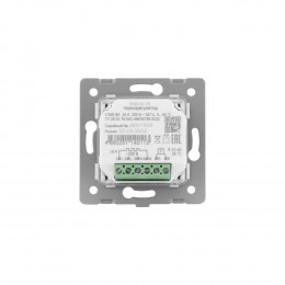 Терморегулятор Welrok ST для рамки LIVOLO с электронным управлением, датчик пола 3 м, цвет белый (механизм)