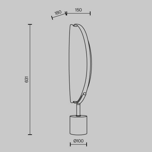 Купить Настольный светильник Breeze в rum24.ru фото: 5