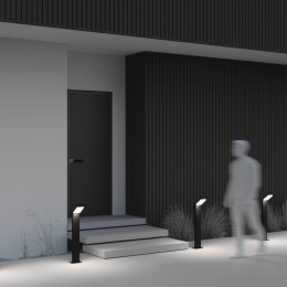 Ландшафтный светильник Paso 3000 12W IP54 Черный Maytoni O595FL-L12B3K