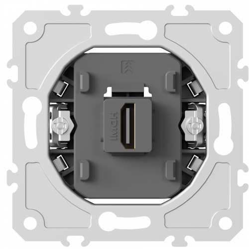Купить Механизм HDMI 2.0a, черный, разъем Type A 180° 4K Full HD @ 60 Hz 3D, HDR, серия DB DB20200 в rum24.ru