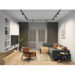 Шинопровод Denkirs TR1003-BK