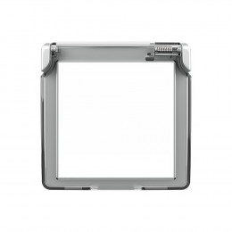 Водонепроницаемая крышка для розетки Livolo, цвет серый VL-C7-1WF-15