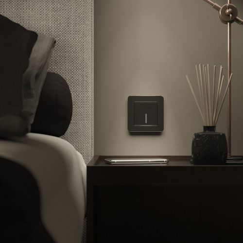 Купить Рамка из металла на 1 пост Platinum черный алюминий в rum24.ru фото: 4